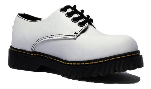 Zapatos Choclo Blancos Liquidación 23 (estilo Dr. Martens)