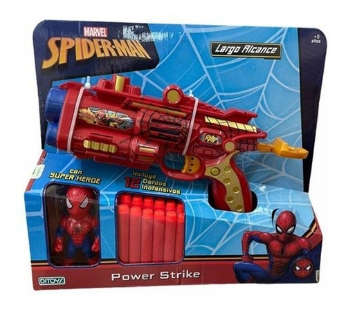 Lanzadardos Avengers Figura Spiderman (8788)
