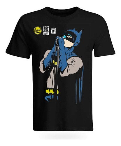 Playera Camiseta Batman Japan Cantando Karaoke Shibuya Ukiyo