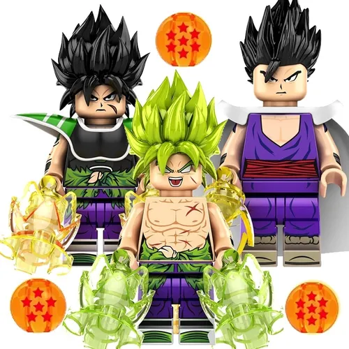 Dragon Balls Z Custom Minifigures Set Of Veux Toys Shop