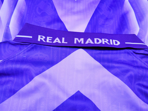 Jersey Real Madrid Retro Visita Morada 96 Merengues