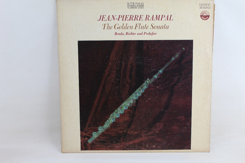 D1909  Jean-pierre Rampal -- The Golden Flute Sonata Lp