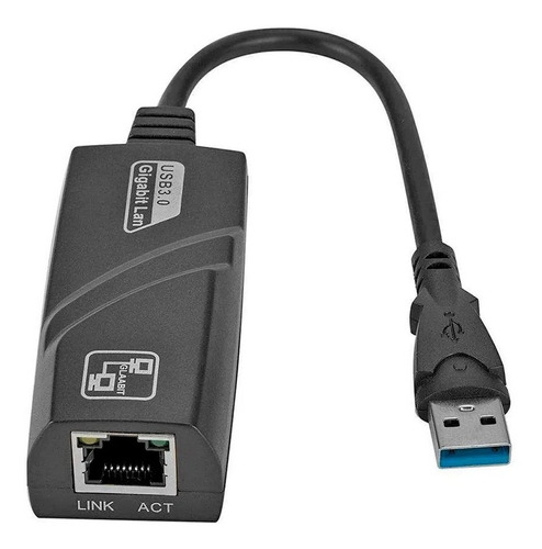 Adaptador Usb 3.0 Ethernet Red Lan Rj45  Gigabit  1000mbps
