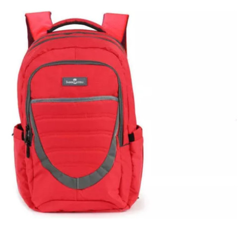 Mochila Weekend 30l Faber-castell Rojo/gris