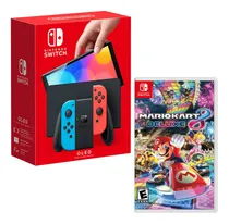 Comprar Consola Nintendo Switch Modelo Oled Neon + Mario Kart 8