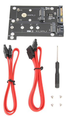 Tarjeta Adaptadora De Lector De Disco Duro Msata M.2 Ngff Ss