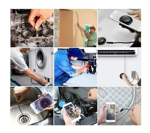 Cámara Endoscopio 7mm Otg 1.5m Android Entrada C Led Flexibl (Usado)