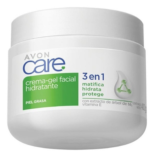 Avon Care Crema-gel Facial Hidratante Para Piel Grasa 400 G Momento de aplicación Día/Noche