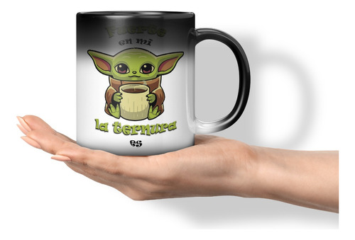 Taza Magica Cambia Color Baby Yoda 11 Onzas