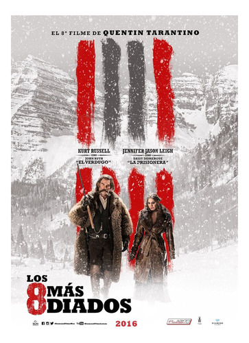 Dvd The Hateful Eight | Los Ocho Mas Odiados (2015)