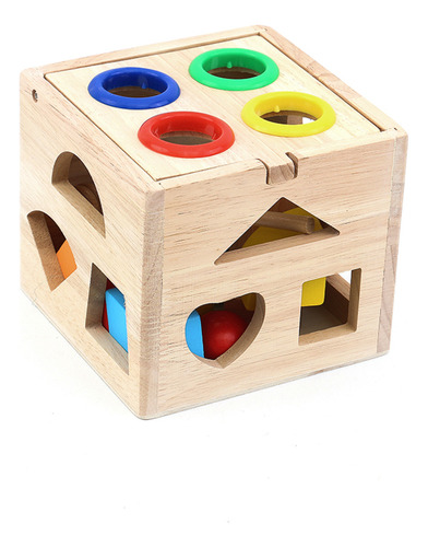 Caja Forma Grande De Encaje De Madera