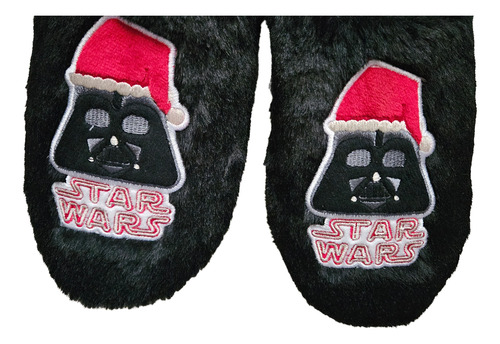 Pantunflas Dark Vader Star Wars Talla 25/26 Con Suela
