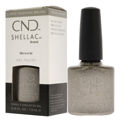Esmalte De Uñas Cnd Shellac Mercurial 7,39 Ml