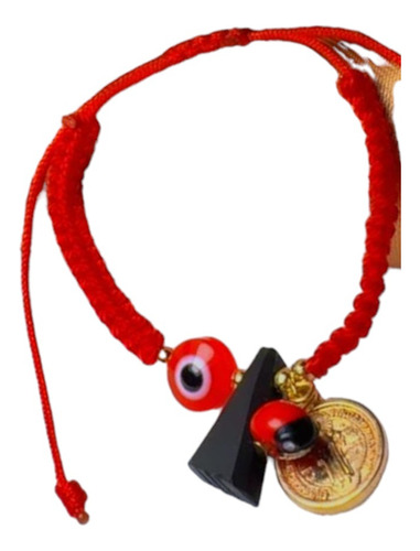 Pulseras Con Azabache Para Proteger Dije De San Benito