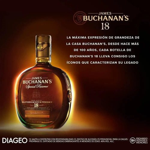 Whisky Escocés Buchanan's 18 Años Special Reserve C/ Estuche