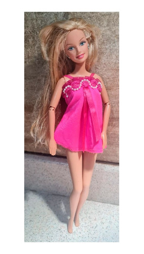 Hermosa Muñeca Barbie 1998 Rubia Con Pecas Carne Y Hueso (Usado)