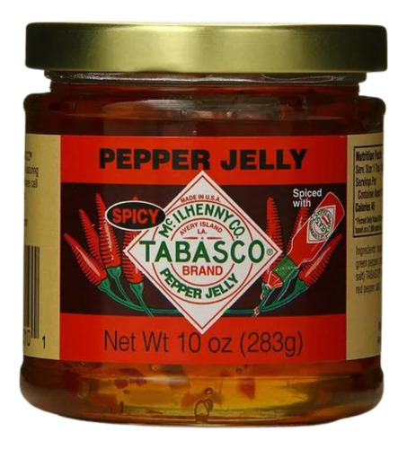 Tabasco Pepper Jelly Spicy Jalea Con Chile 283gr