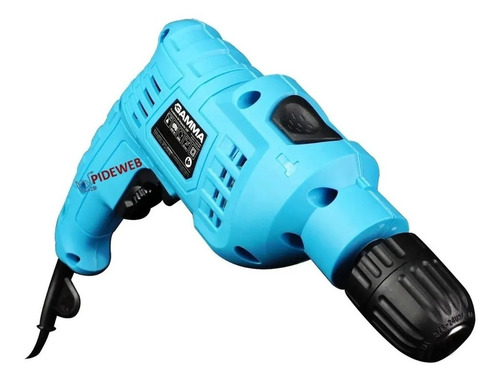 Taladro Atornillador Percutor Gamma 650w 10mm Reversa + Acc