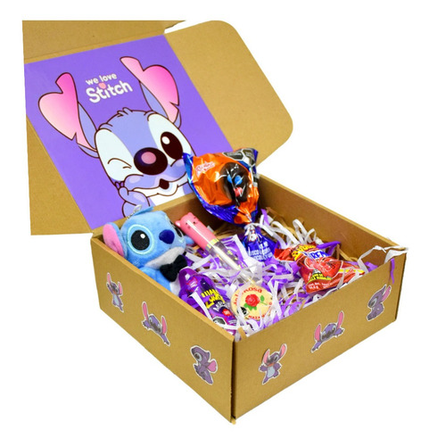 Caja, Kit Stitch, Peluche, Nuevo, Para Regalo