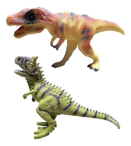 Conjunto de 12 peças de dinossauros de pterodáctilo de pescoço comprido T - Rex