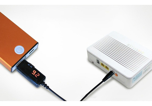 Usb Dc 5v A 12v 9v Power Boost Line Para Altavoz De Lámpara