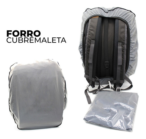 Forro Protector Cubre Maleta Impermeable Reflectivo Funda