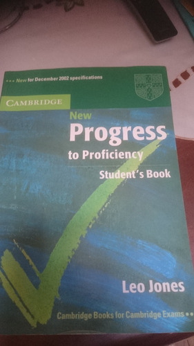 New Progress To Proficiency -   Student's.book-  Cambridge