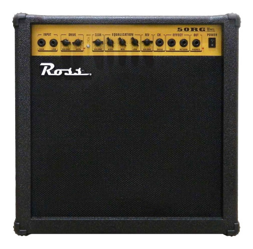 Amplificador De Guitarra Eléctrica Ross 50rg De 50w