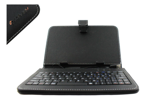 Sanoxy 9.7 Pu Funda Teclado Usb Cuero / Soporte Tableta 9