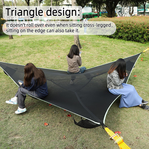 Hamaca De Camping Triangular, Hamaca Gigante Para Acampar Aé