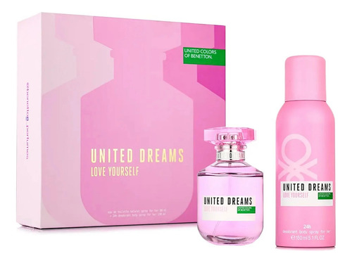 United Dreams Love Yourself Set 80 Ml Eau De Toilette Spray