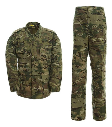 Pantalon Y Guerrera Uniforme Camufladas Tipo Militar Tactico