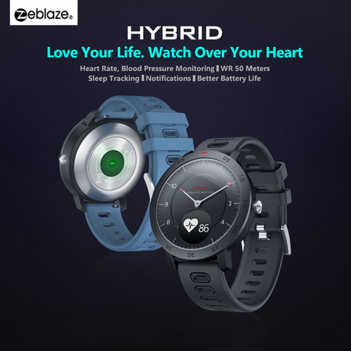 Zeblaze Hybrid Smart Watch 0.49'' Oled Display Screen