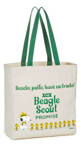 Bolsa De Tela Peanuts Snoopy Tote Bag Beagle Scouts Hallmark