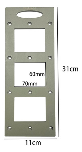 Caja De Alambre Tipo 86, Plantilla, Caja Inferior, 70mmx60mm