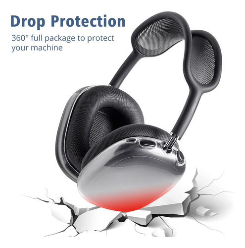 Funda Para AirPods Max Case Protector Carcasa Transparente
