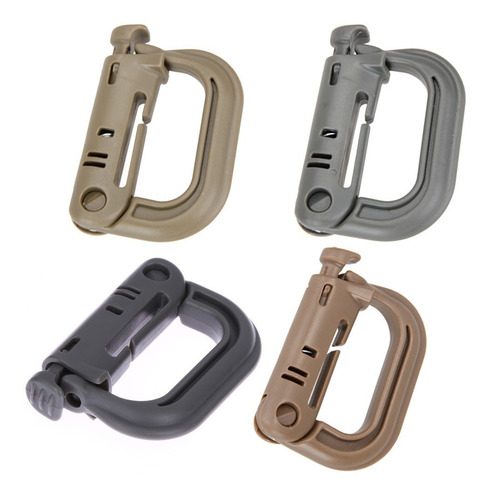 Mosqueton D-ring Molle Hebilla Tactica Mochila Chaleco Emol