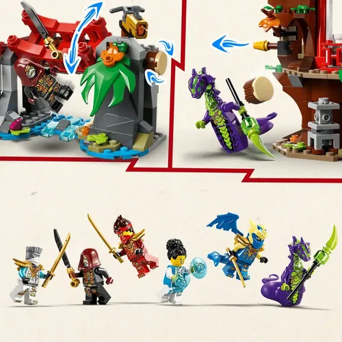 Batalha de veículos LEGO® Ninjago® Ninja 71857 | Parcelamento sem