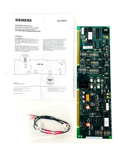 Siemens Nim-1w Network Interface Module For Mxl Xnet 500 Eeh