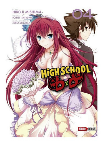 High School Dxd N.4, De Hiroji Mishima. Serie High School Dxd, Vol. 4.0. Editorial Panini, Tapa Blanda En Español, 2018