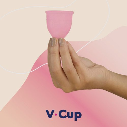 Copa Menstrual Reusable Saba V-cup Talla Grande 1 Pieza