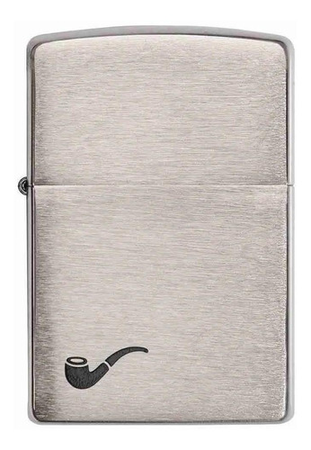 Encendedor Zippo Brushed Pipe Design Plateado Zp200pl