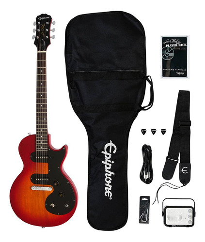 Pack De Guitarra Eléctrica EpiPhone Les Paul  Melody Maker