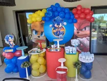 Comprar Alquiler Mobiliario Para Candy Bar Sonic, Cumpleaños
