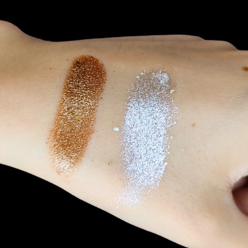 Mazz Metal Eyes Duo Perlas Húmedas 2 Sombras Cremosas Color Libertad Y Frenesí