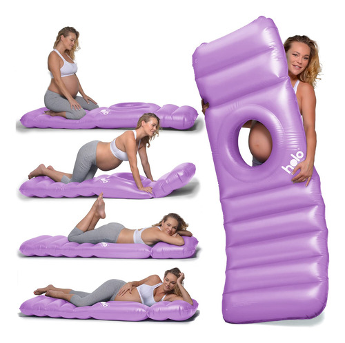 La Almohada Inflable   Para El Embarazo, La Cama Para E...