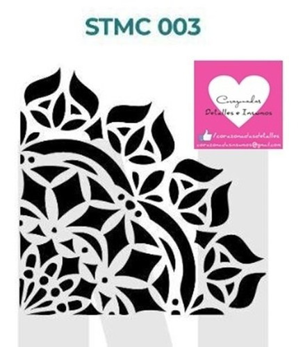 Stencils - Linea 1/4 Mandala 3 - Hyn  - Boedo 