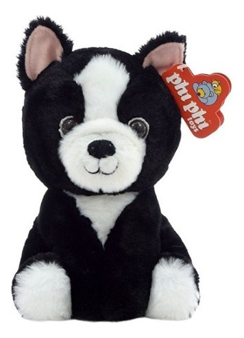 Peluche Perrito Phi Phi Toys Negro 30cm Raza Border Collie