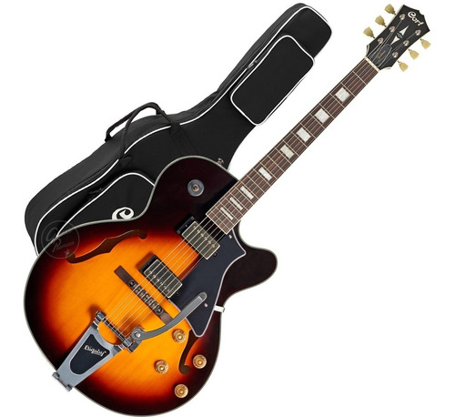 Guitarra Cort Yorktown Mics Classicrocker2 Bigsby Y Funda