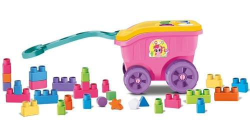 Carriola Infantil Didática - Little Poney - Divertoys